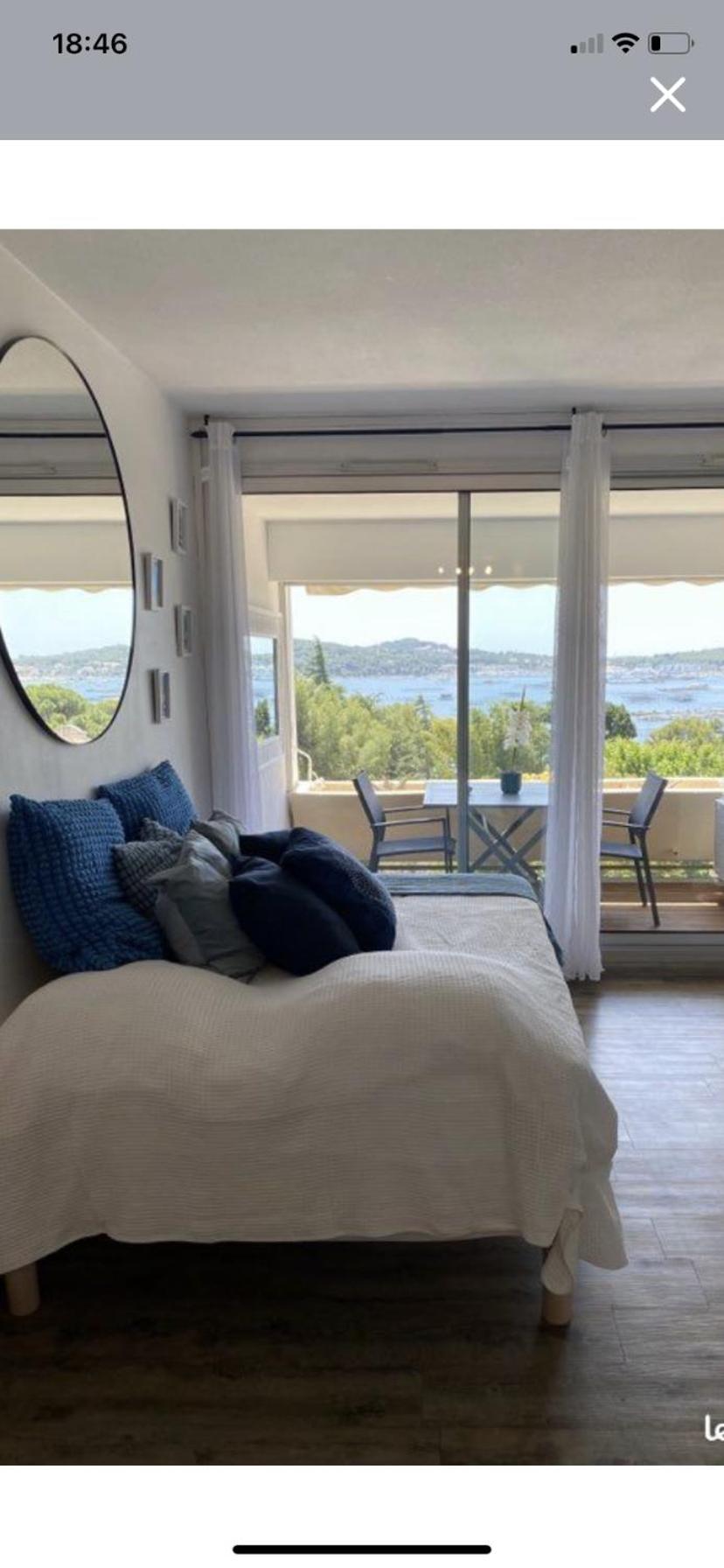 Studio Avec Vue Mer Et Terrasse لا سين سور مير المظهر الخارجي الصورة